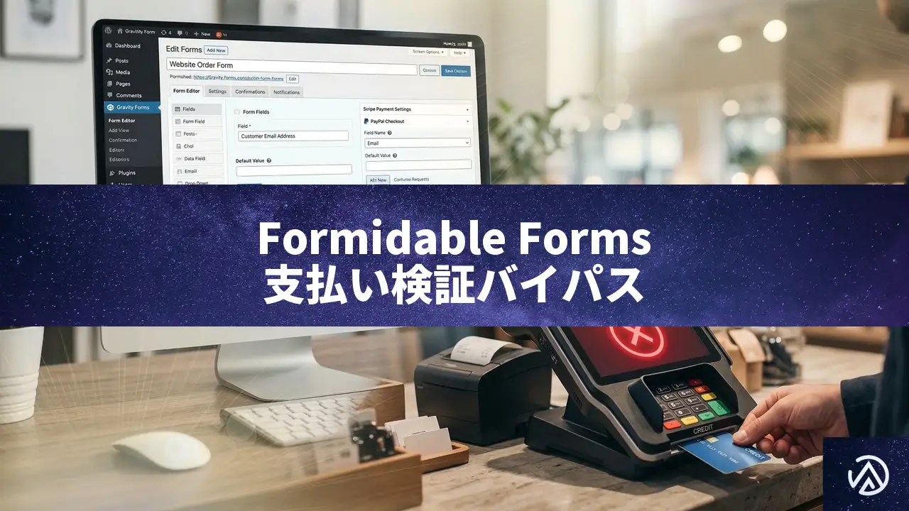Formidable Formsの支払い検証バイパス脆弱性——30万サイト影響と対策