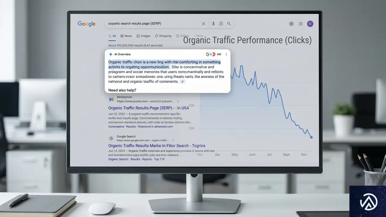 Google AI Overviewsの衝撃——検索トラフィック42%減の現実
