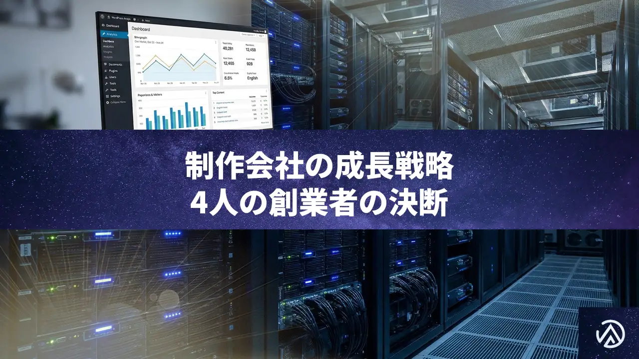 WordPress制作会社が直面する「成長の壁」と突破口——4人の創業者が語る経営のリアル