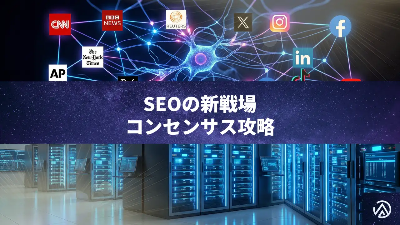 SEOの新戦場「コンセンサス・レイヤー」攻略法——AI検索時代に生き残る信頼の構築術
