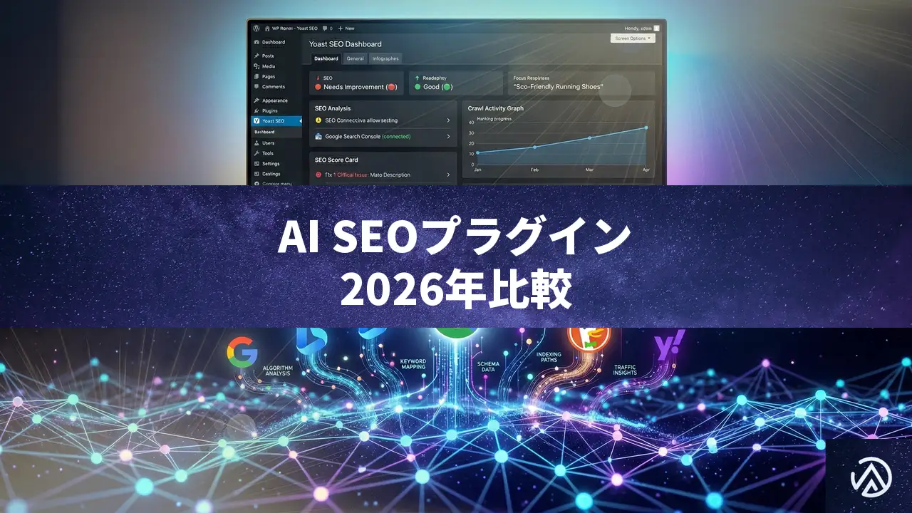 2026年、AIを実用的に活用するWordPress SEOプラグイン7選
