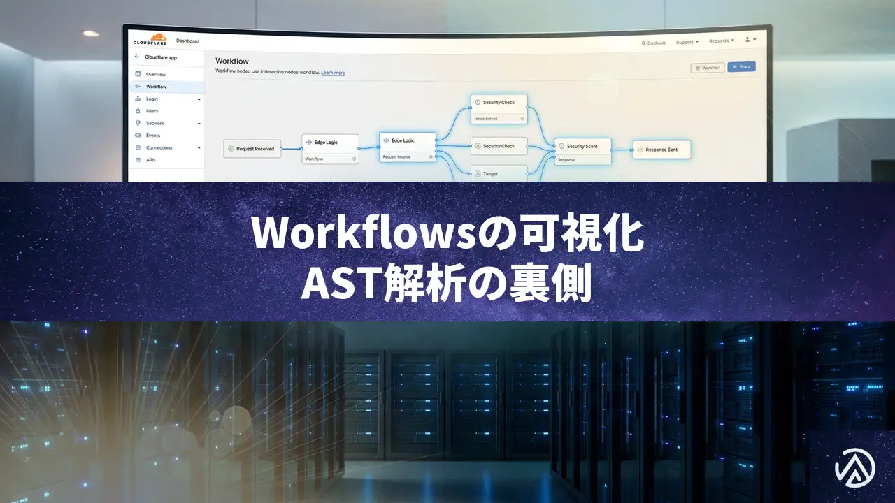 Cloudflare Workflowsの可視化技術——ASTを活用したコードから図への変換プロセスを解説