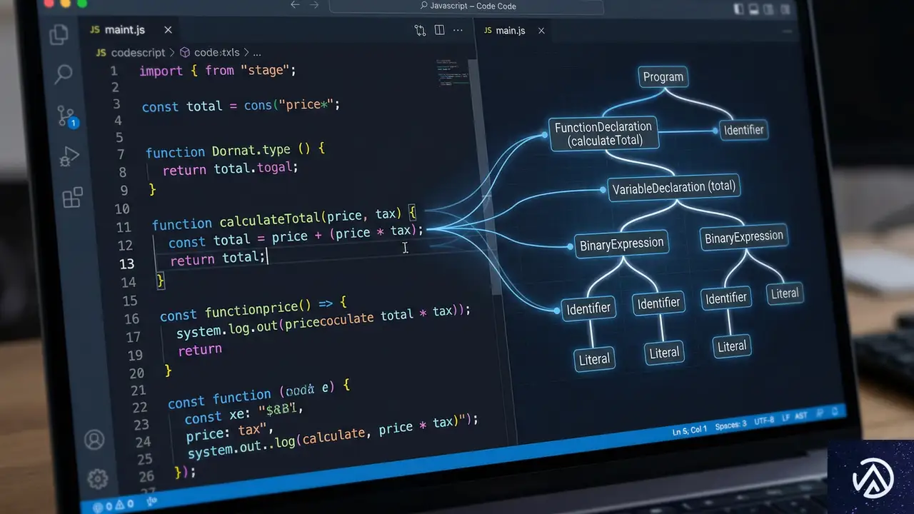 AST（抽象構文木）を用いたコード解析の仕組み