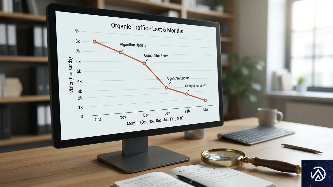 業界が直面している真の危機：トラフィックの蒸発