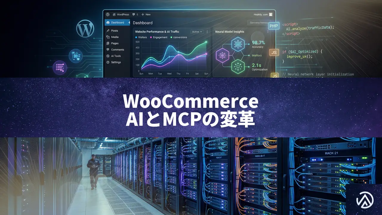 WooCommerceの未来を変えるAIとMCP。開発効率と店舗運営を劇的に進化させる新技術の全容
