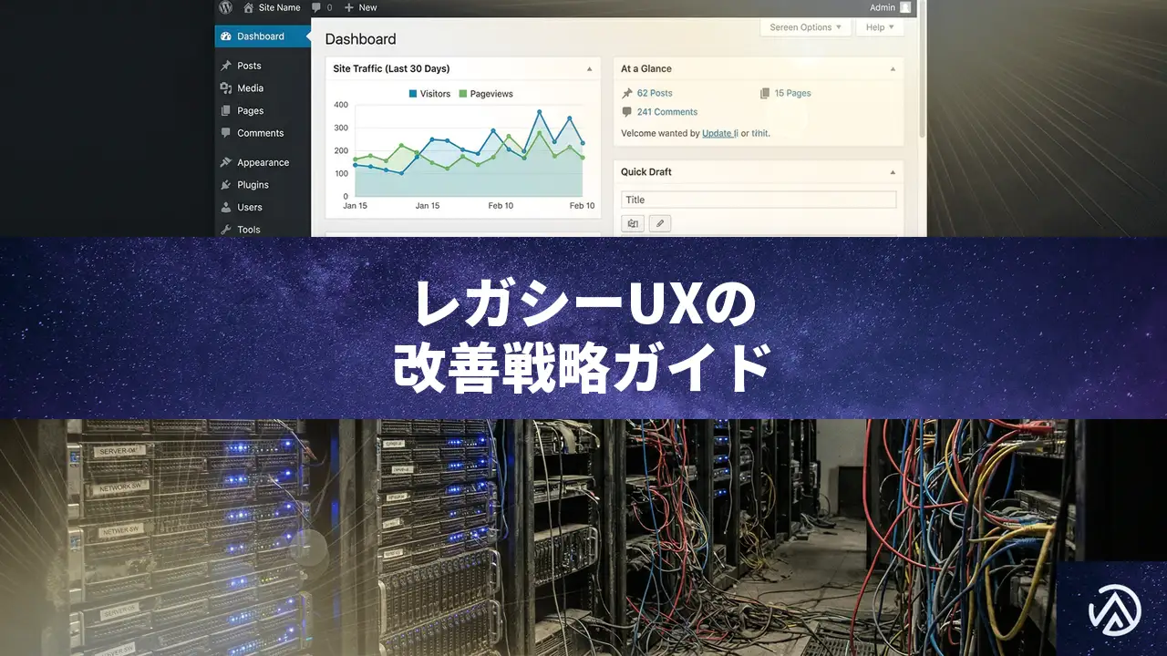 レガシーシステムのUX改善ガイド〜負債を抱えたWordPressサイトを再生する戦略