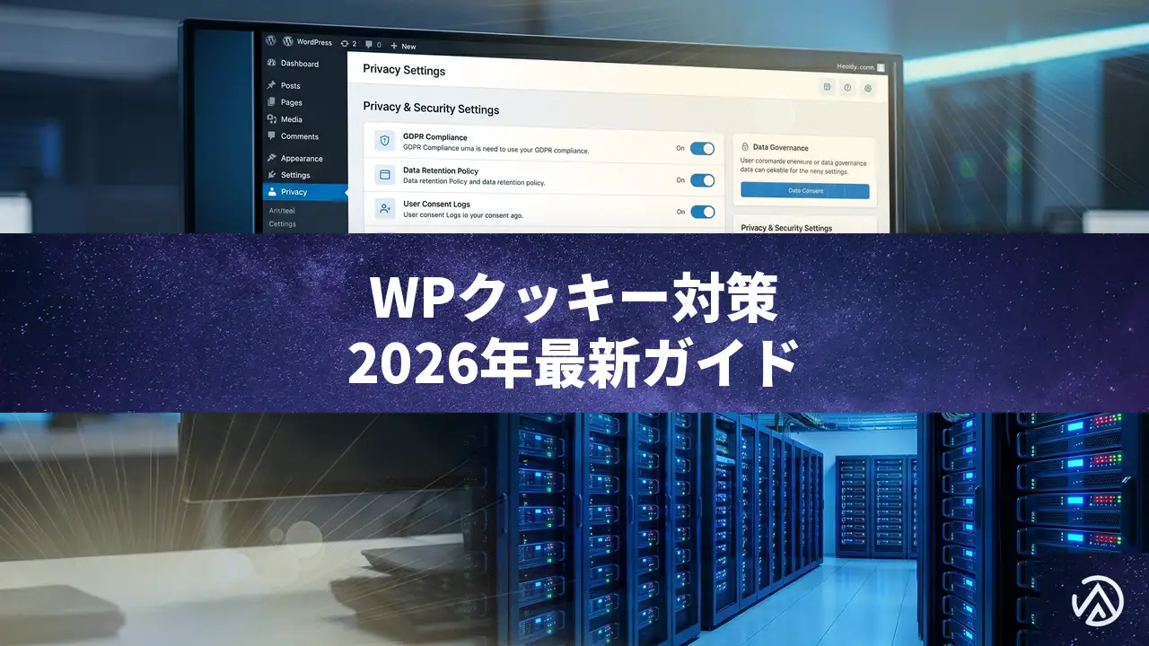 2026年版WordPressクッキープラグイン比較！法規制対応と高速化を両立する選び方