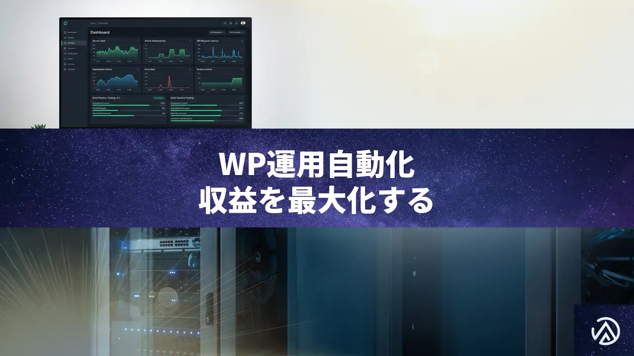WordPress運用の自動化がもたらす経済的メリットとスケーリング戦略