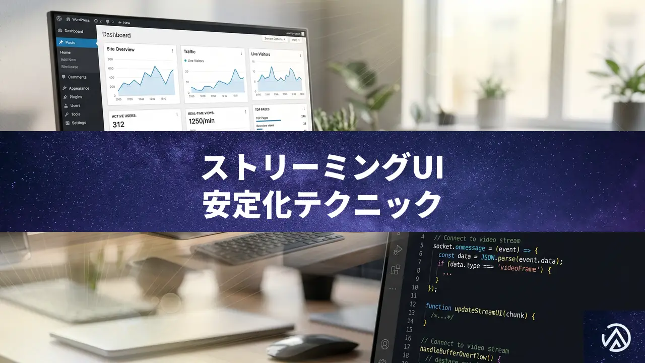 ストリーミングUIの安定性を高める実装テクニック