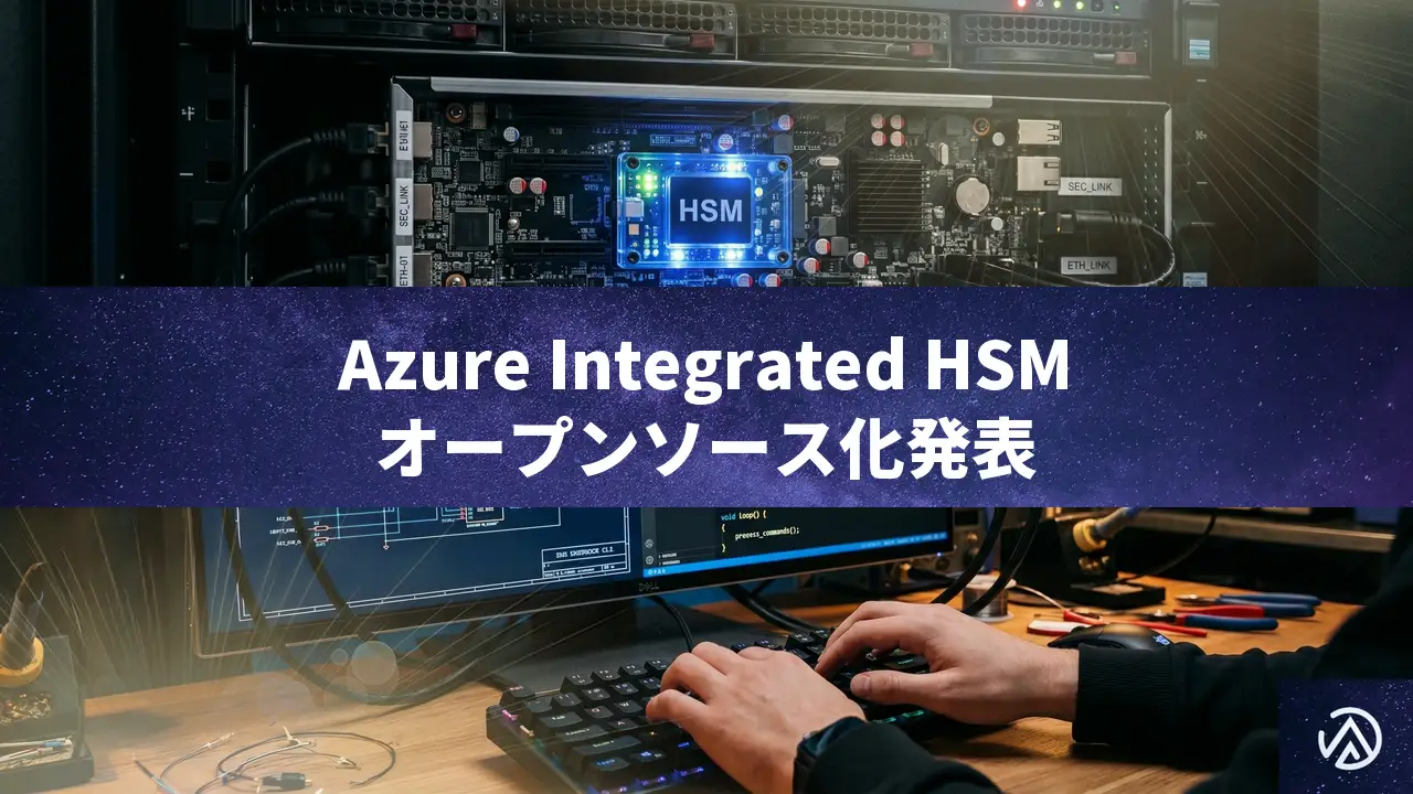 Azure Integrated HSM がオープンソース化、FIPS 140-3 Level 3 準拠のハードウェアセキュリティを全サーバーに統合
