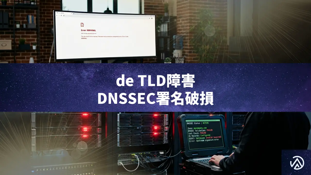 de TLD障害の全容 DNSSEC署名破損でSERVFAIL多発 Cloudflareの一時的緩和策を解説