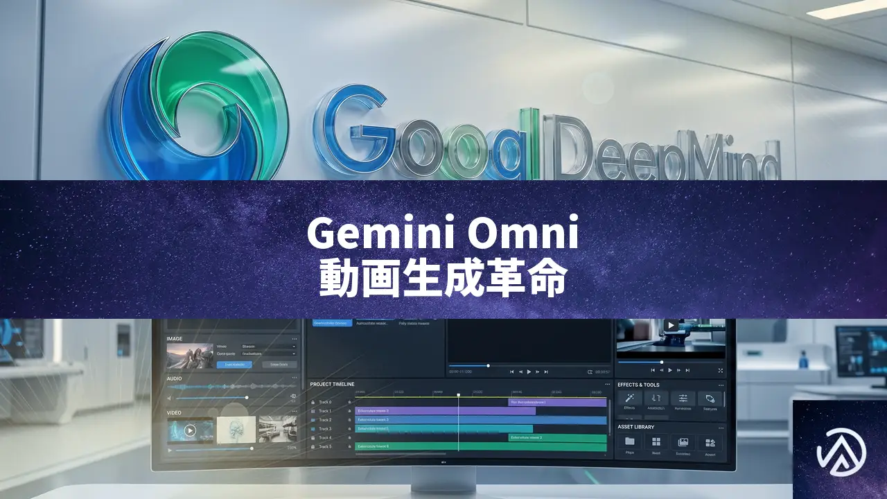 Gemini Omni登場、マルチモーダル動画生成の新時代