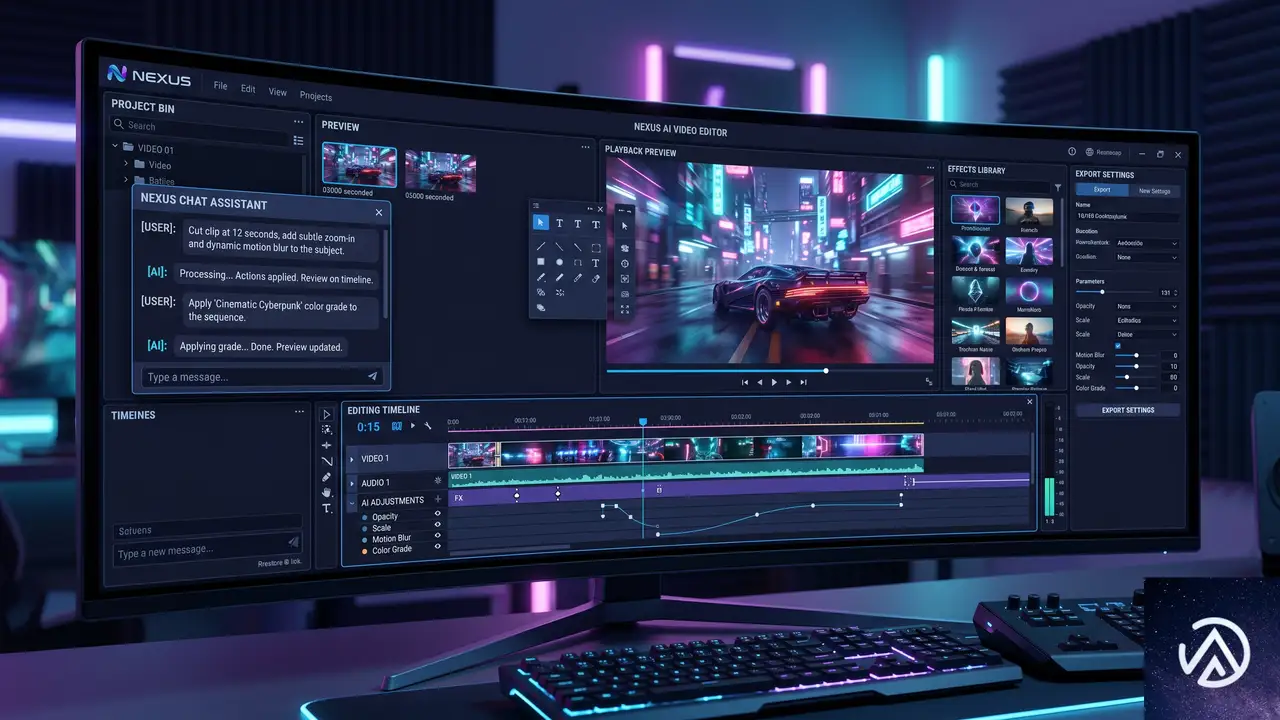 自然言語で動画を編集する新体験