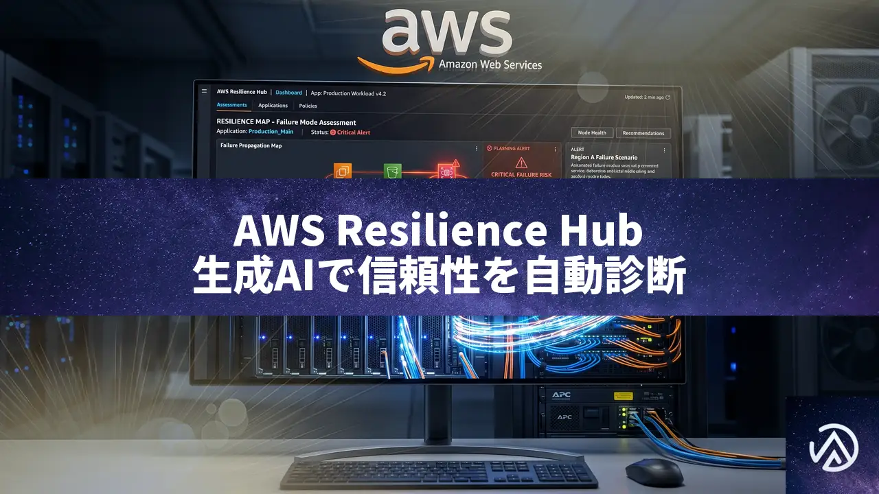 AWS Resilience Hubが大幅刷新、生成AIで障害モードを分析しSREの信頼性管理を効率化