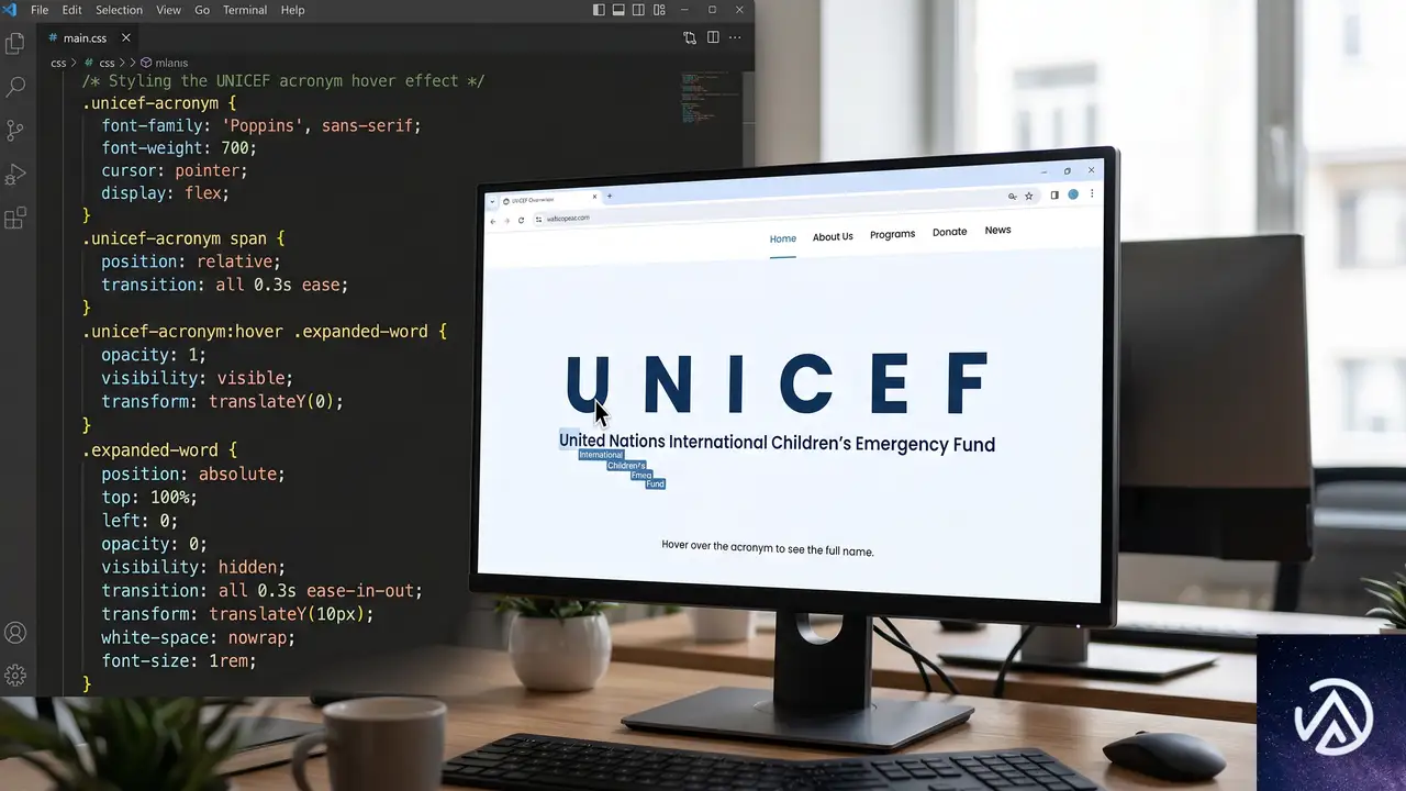 アクロニムの全文表示テクニック