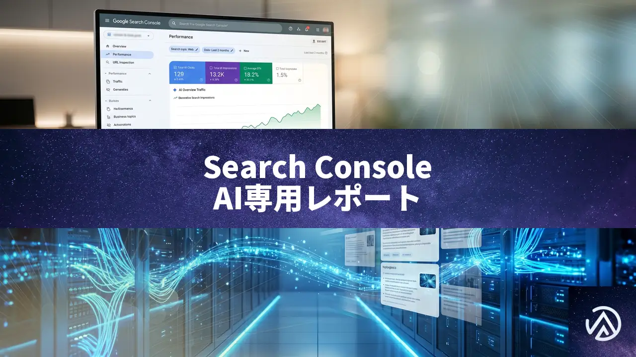 Google、Search ConsoleでAI検索専用レポートをテスト開始
