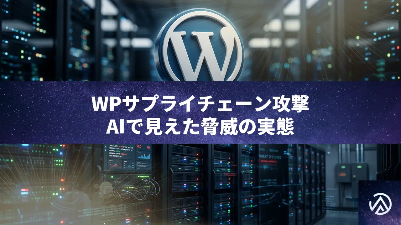 WPプラグインのサプライチェーン攻撃、AIで見えてきた隠れた脅威