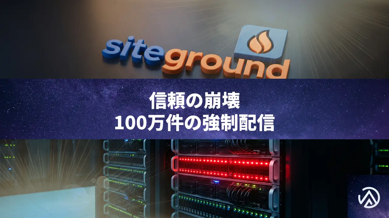 SiteGroundがAIプラグインを強制配信、100万件の自動インストールが引き起こした評価1.1の大炎上