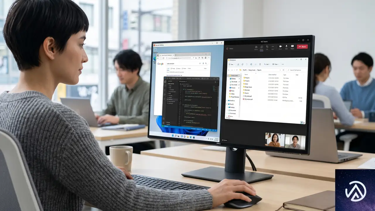 偽のITサポートが社内ネットワークに侵入する流れ