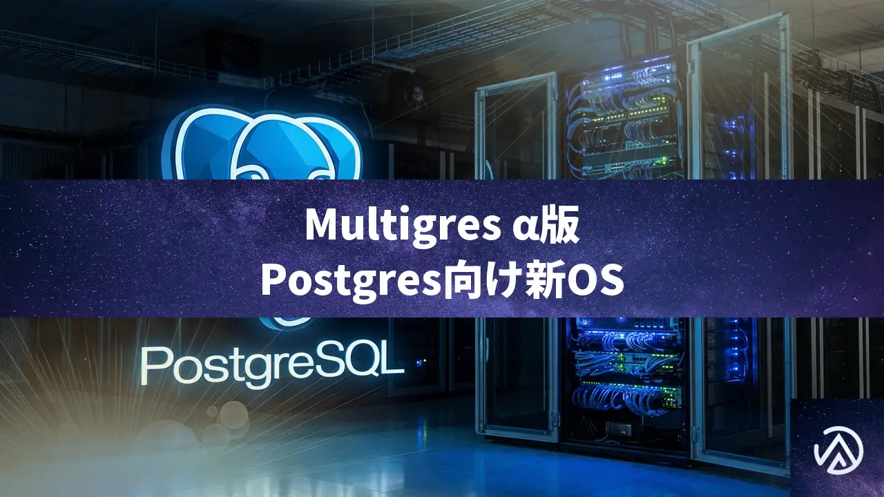 Multigres v0.1 α版リリース、Postgres向け水平スケーリングOSの概要