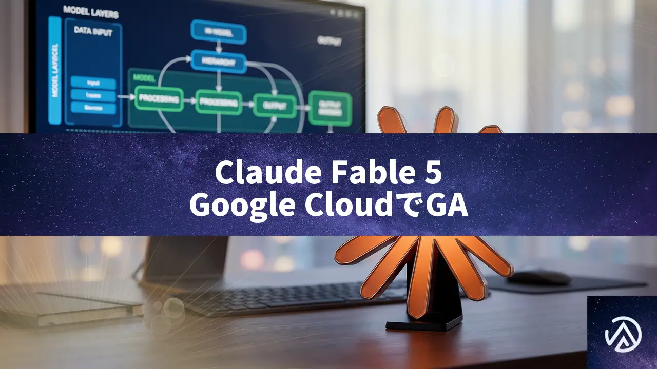 Claude Fable 5がGoogle Cloudで一般提供開始。エージェント構築の新たな基盤を考察