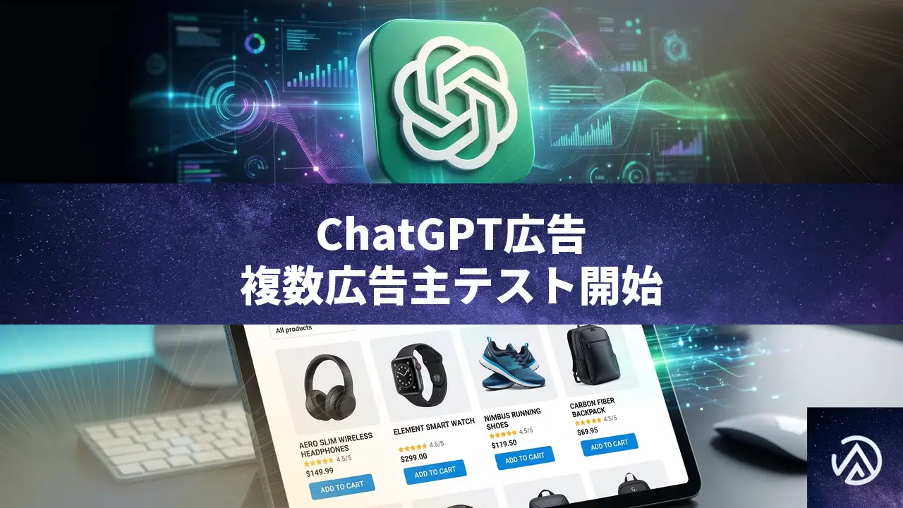 ChatGPT広告に複数広告主表示、EC事業者の獲得機会が拡大