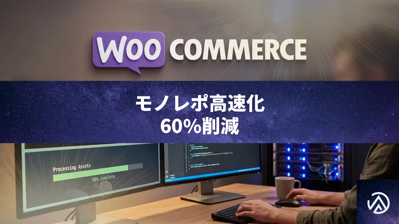 WooCommerceモノレポのビルドが大幅高速化、コールドビルド60%減。メモリ使用量84%削減