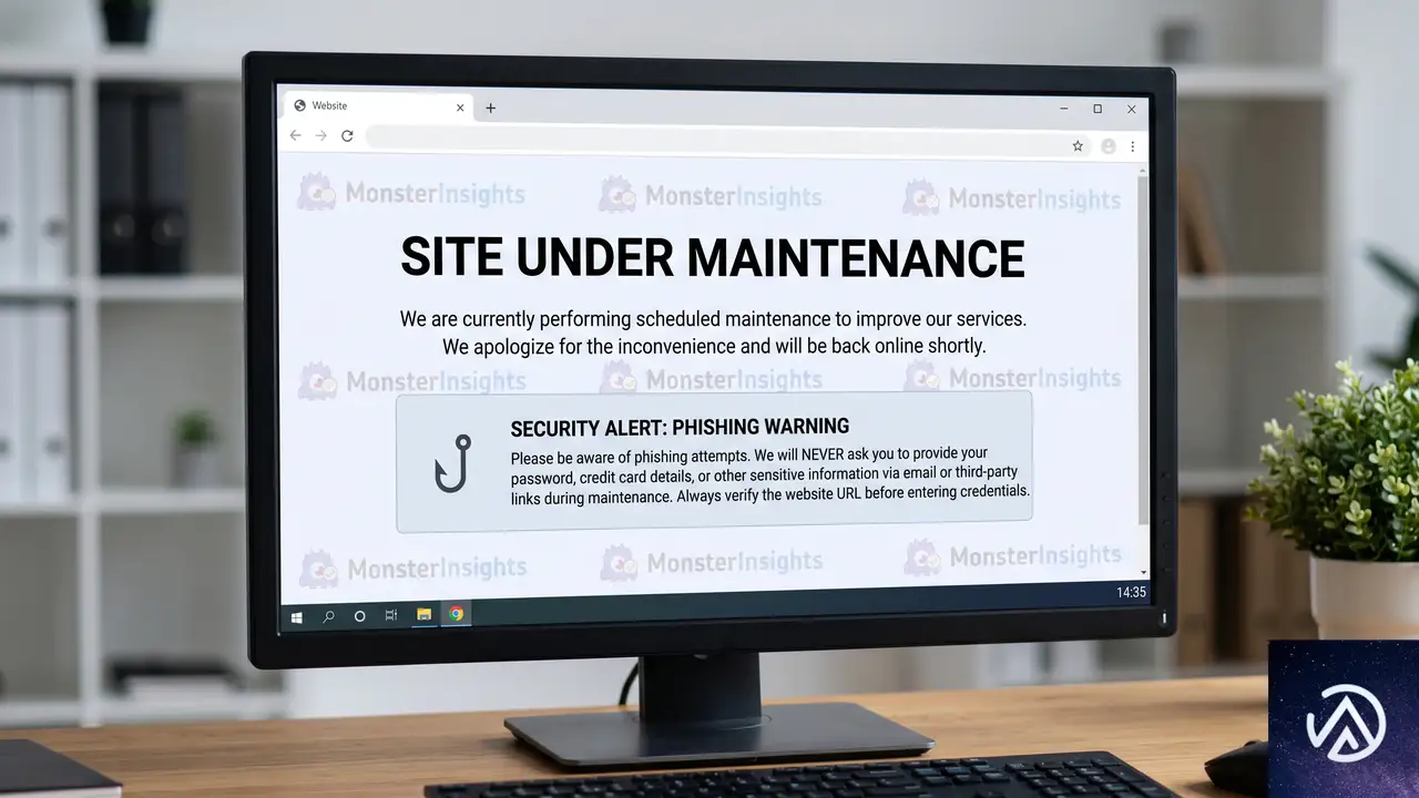 公式サイトのダウンと攻撃の兆候