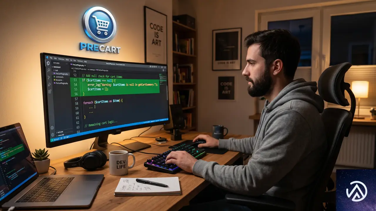 functions.php で null チェックを追加して一時的に対処する方法
