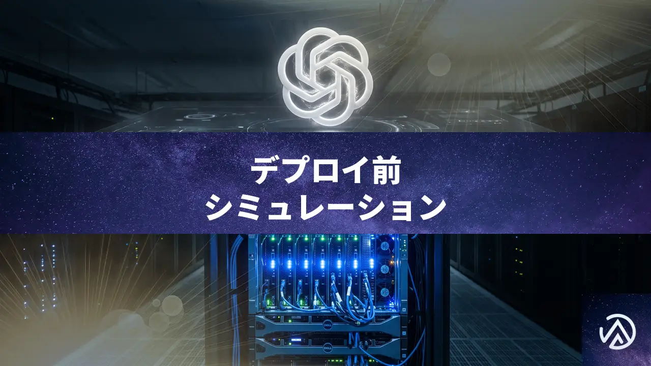 OpenAIがデプロイ前シミュレーションでモデル挙動を予測する新手法
