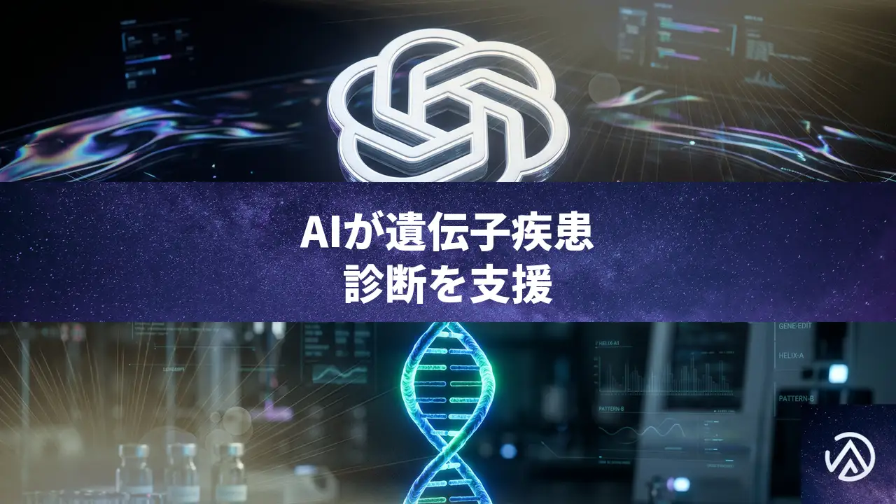 OpenAIのo3 Deep Research、遺伝子疾患診断で新たな成果