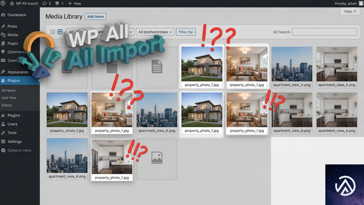 WP All Import でインポートした画像が混ざる原因は何か
