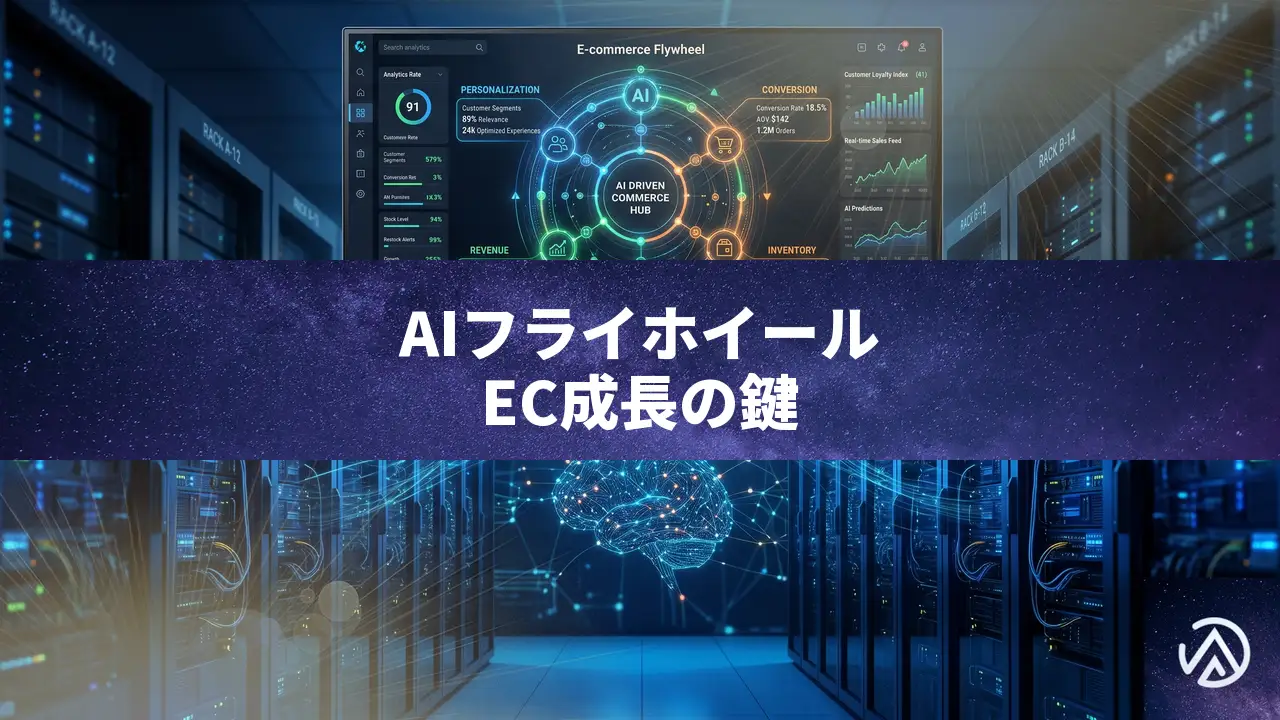 EC向けAIフライホイール構築、4つの価値レバーと実践法
