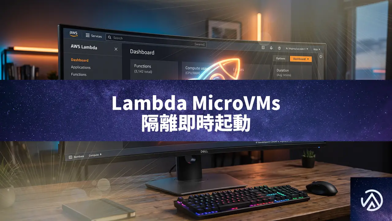 AWS Lambda MicroVMs発表、Firecrackerで隔離サンドボックスを即時起動