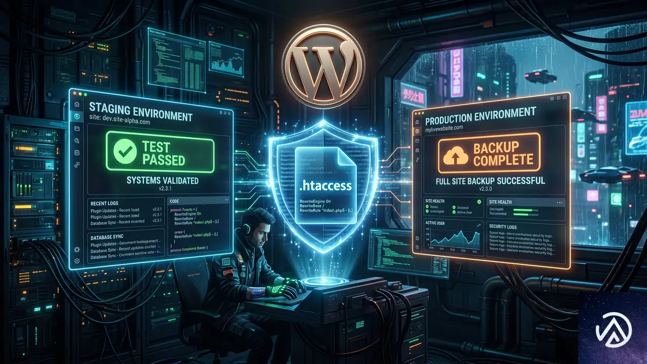 更新による .htaccess 破損を防ぐための対策