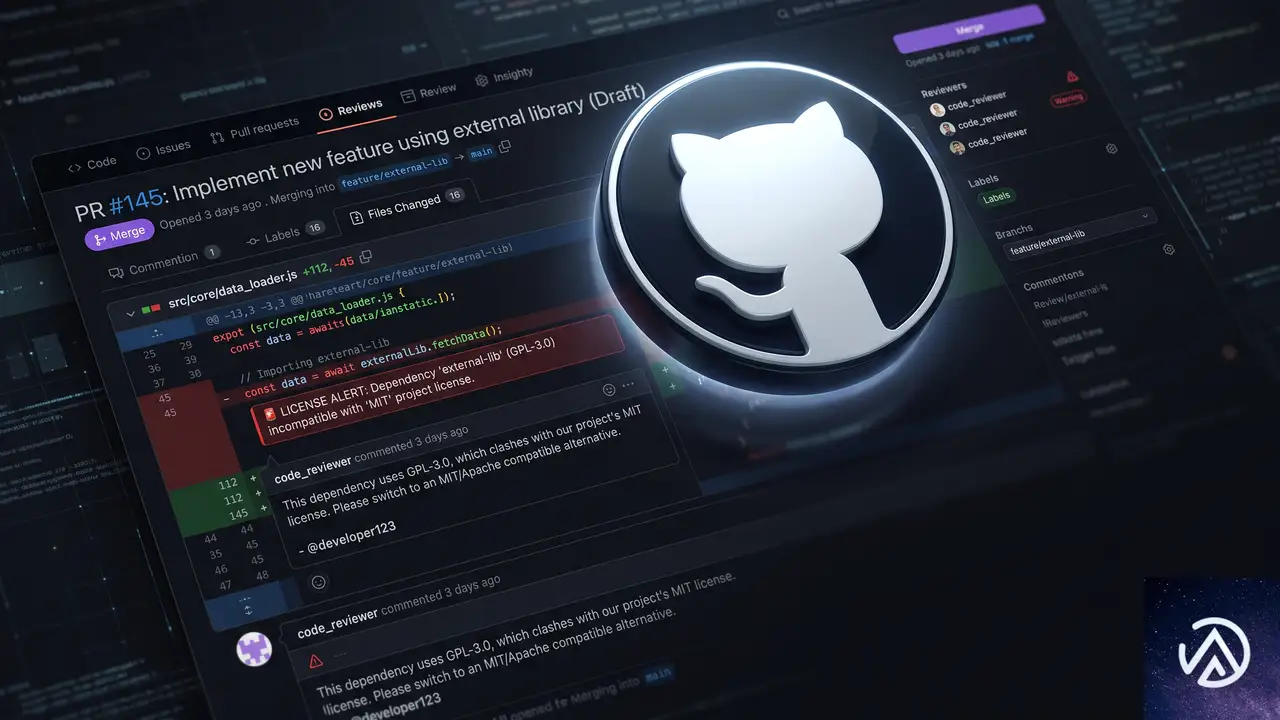 GitHubのLicense Compliance機能の仕組み