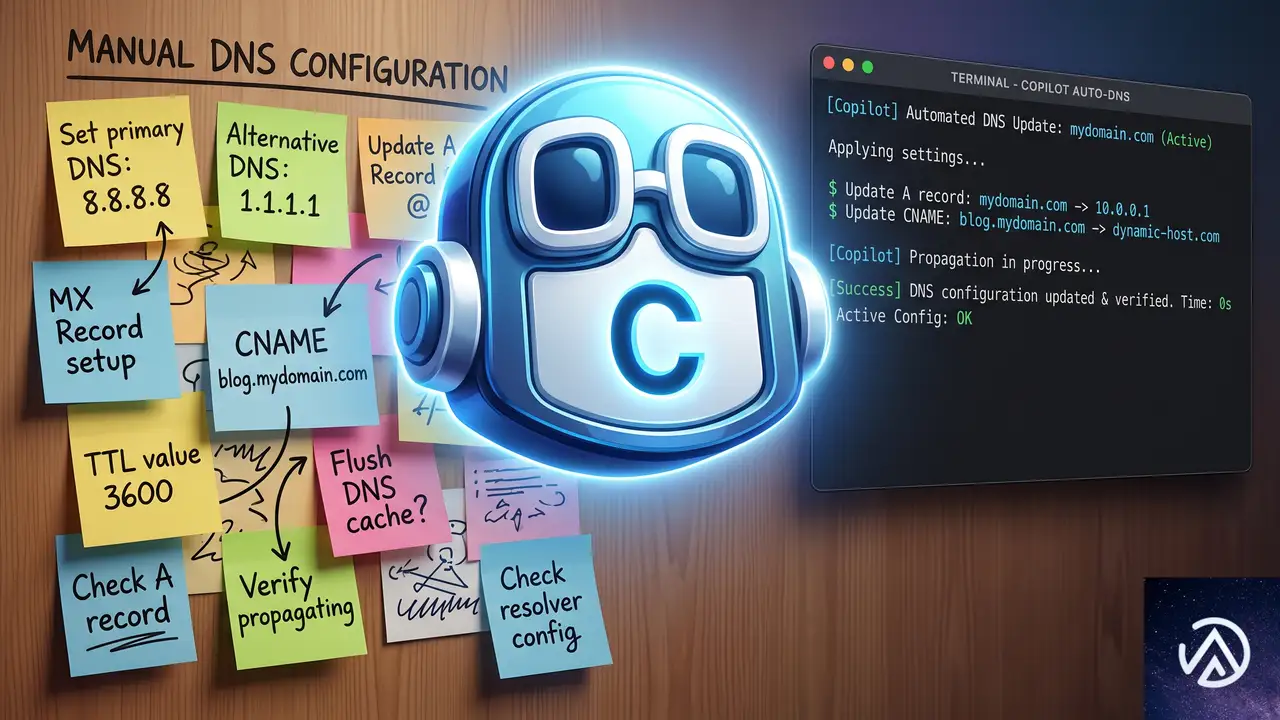 GitHub Copilot CLIでDNS設定ゼロ。GitHub Pagesカスタムドメインを14分で公開