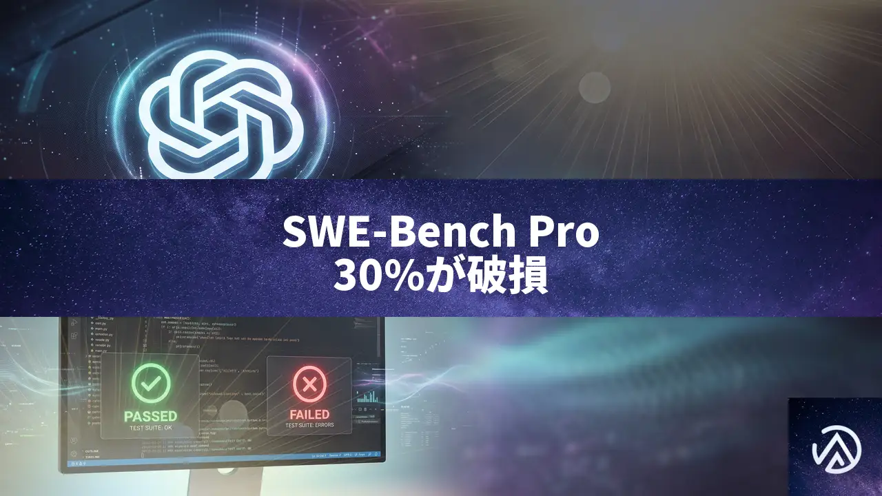 OpenAIがコード評価ベンチマークの30%に欠陥を発見、SWE-Bench Pro監査結果