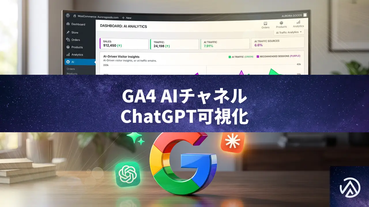 GA4にAI Assistantチャネル追加、ChatGPT流入を可視化