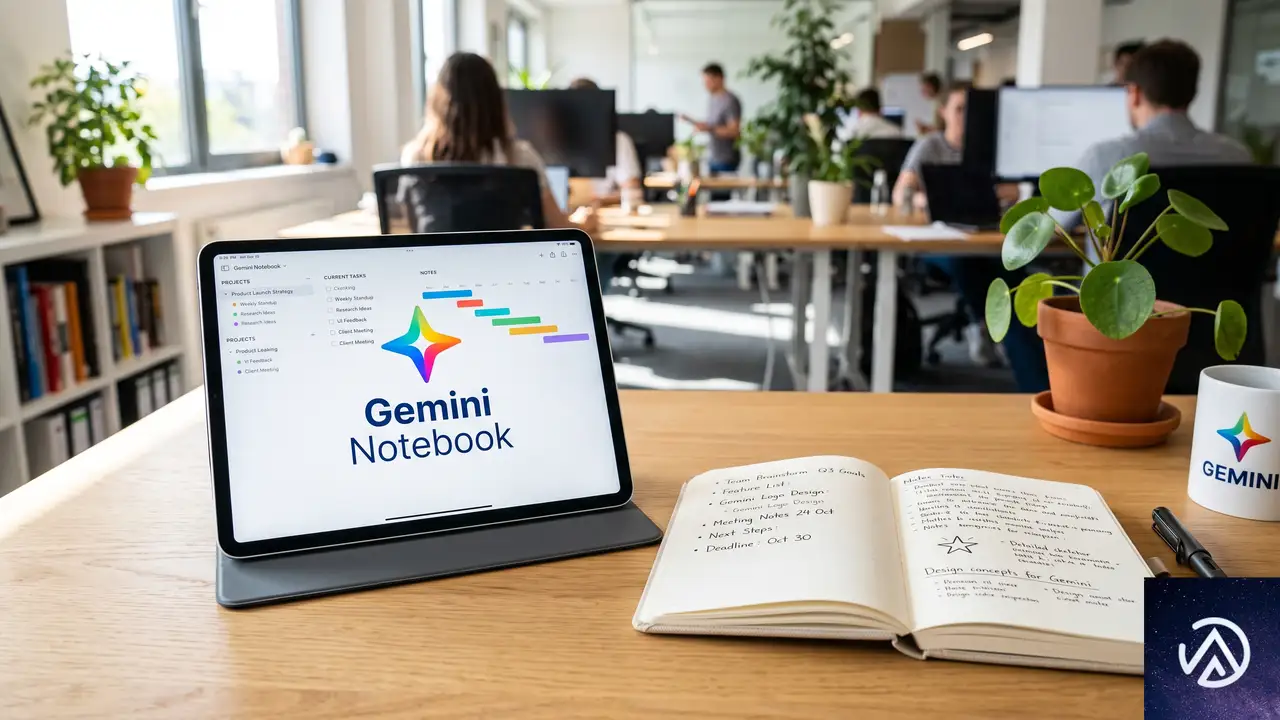 NotebookLMがGemini Notebookに改称、機能は変わらず