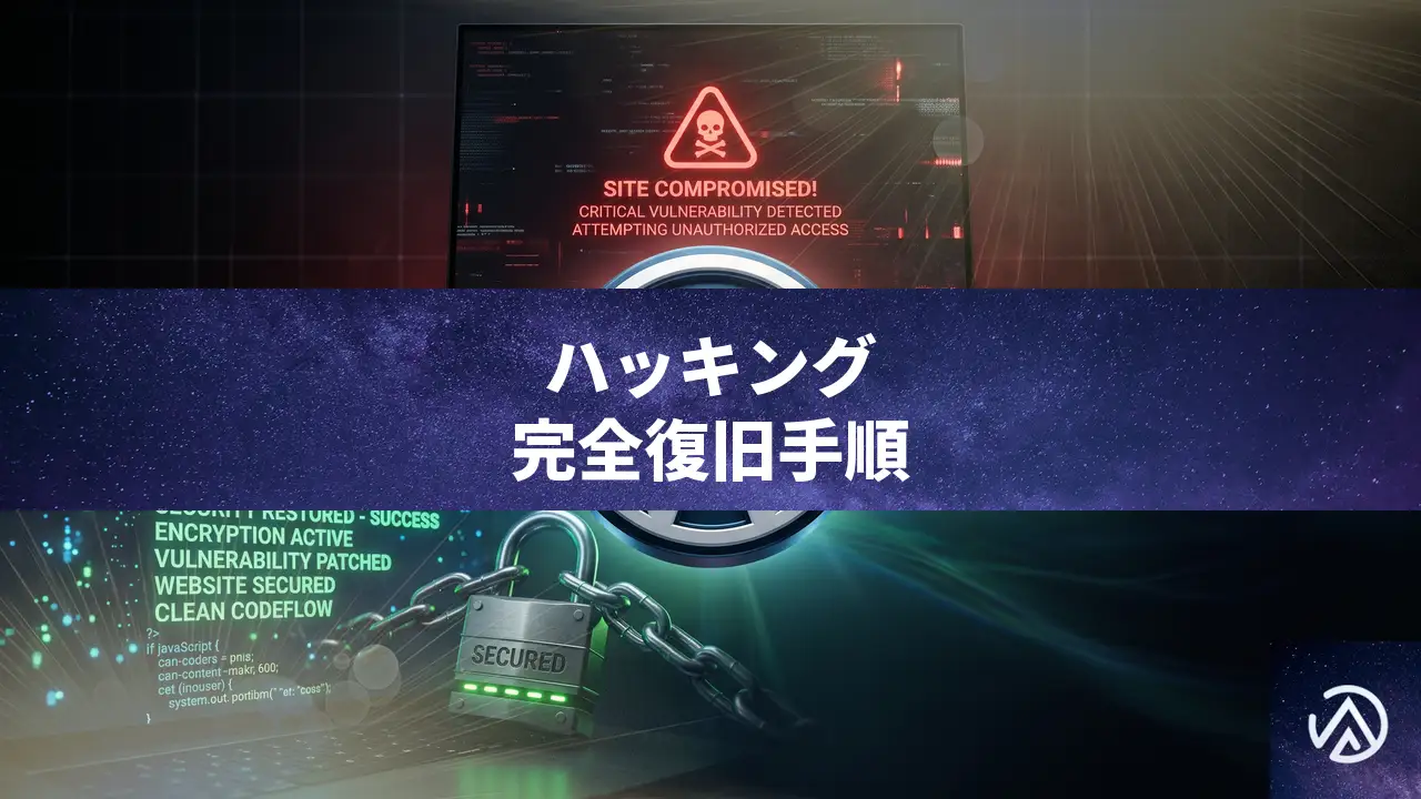 ハッキングされたWordPressサイトの完全復旧手順と再発防止策