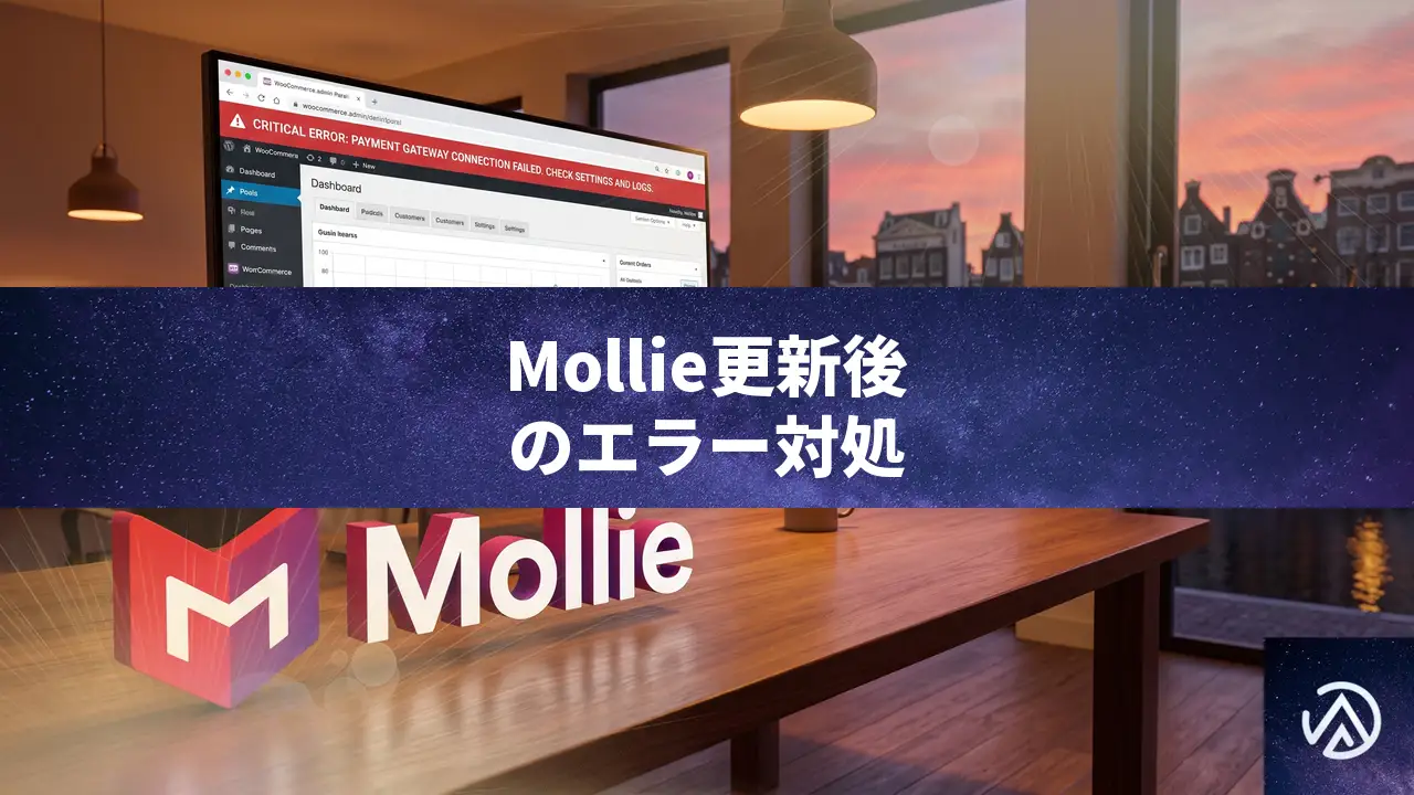 WooCommerce Mollie決済プラグイン更新後の致命的エラー対処法