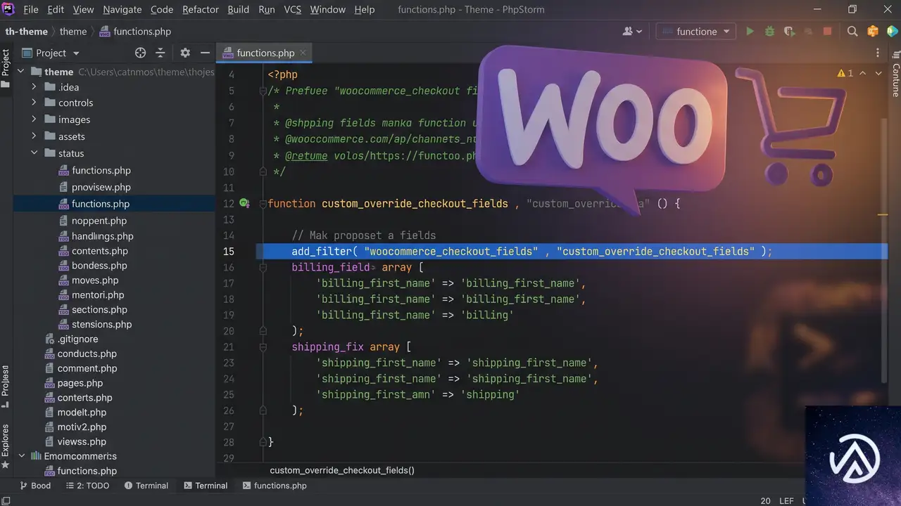 WooCommerce 10.8.4 で国フィールドの値を正規化する設定例