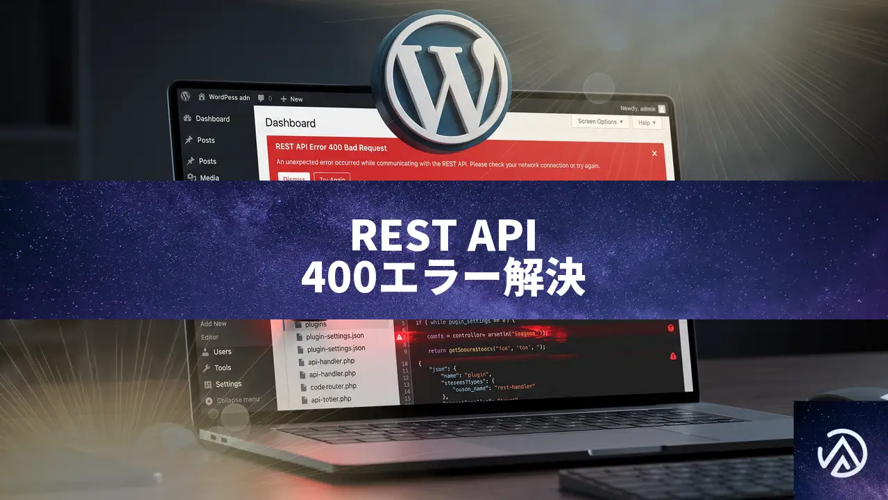 WordPress REST APIの400エラーを解決する原因と対処法