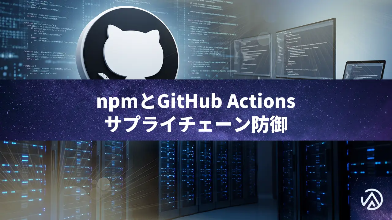 npmとGitHub Actionsのサプライチェーン攻撃を遮断する新防御策