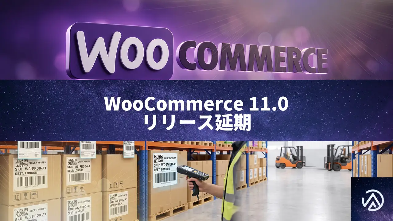 WooCommerce 11.0リリース延期、致命的エラーで8月4日に再設定
