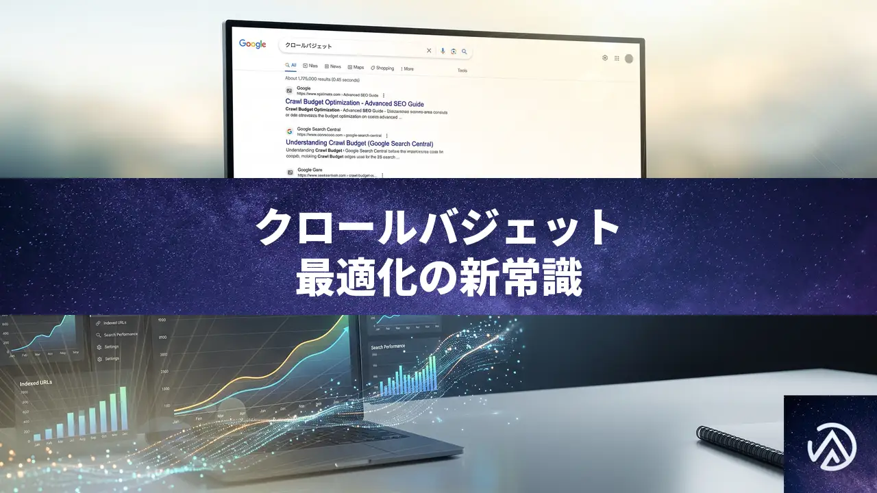 クロールバジェット最適化の新ガイドライン、ECサイトが実践すべき手法