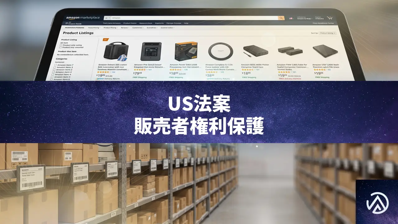米国でオンライン販売者保護法案が提出。アカウント停止と在庫保留に30日ルール