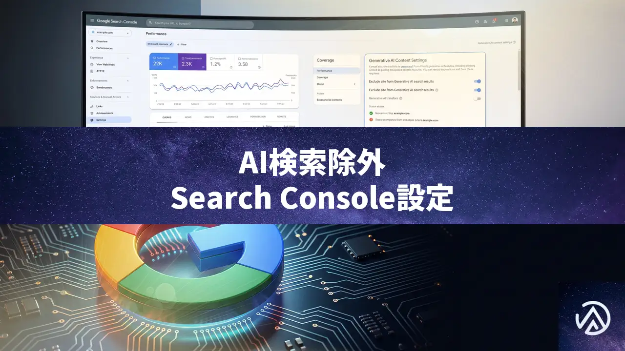 Google Search Consoleの生成AI検索除外設定 仕組みと判断すべきポイント