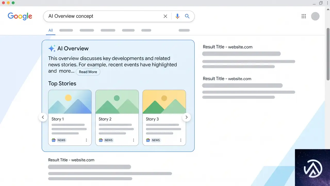 Top StoriesとAI Overviewの融合がもたらすジレンマ